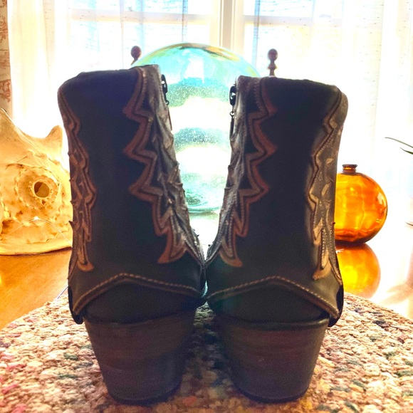 COPY - Liberty Black Eternal Flame Cowboy Boots - Picture 4 of 5